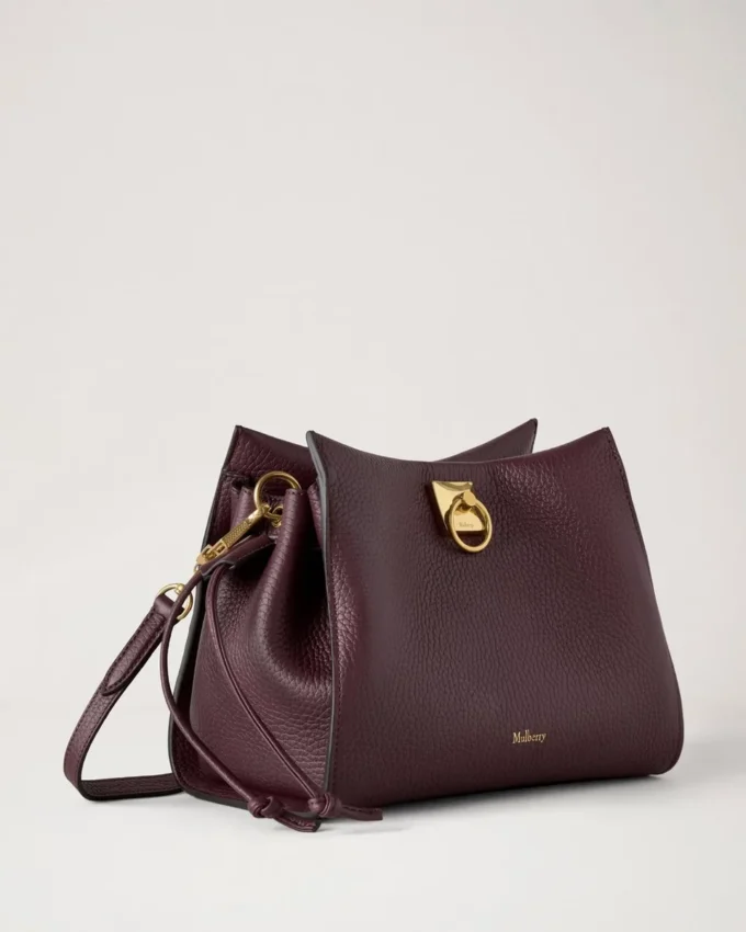 Small Iris Black Cherry Heavy Grain Women Small Iris Black Cherry Heavy Grain Women