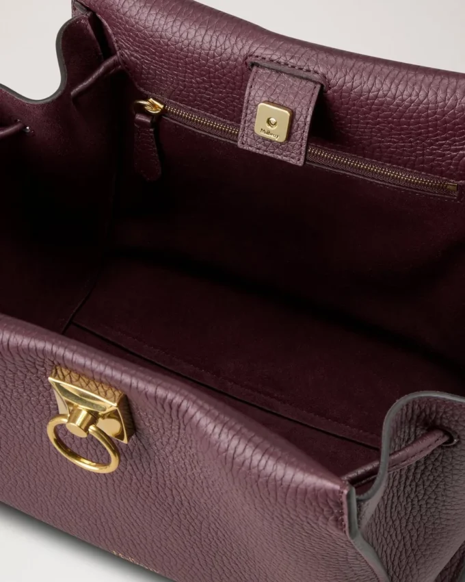 Small Iris Black Cherry Heavy Grain Women Small Iris Black Cherry Heavy Grain Women