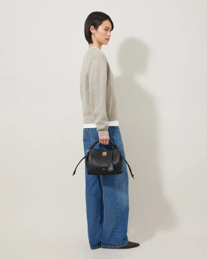 Small Iris Black & Midnight Heavy Grain Women Small Iris Black & Midnight Heavy Grain Women