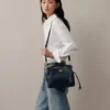 Small Iris Night Sky Heavy Grain & Silky Calf Women