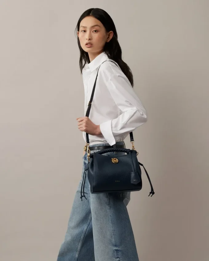 Small Iris Night Sky Heavy Grain & Silky Calf Women
