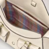 Small Roxanne Eggshell High Shine Leather Women Small Roxanne Eggshell High Shine Leather Women