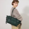 Small Soft Bayswater Mulberry Green Heavy Grain