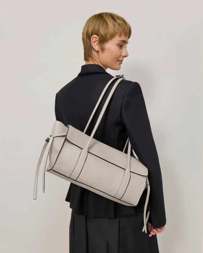 Small Soft Small Bayswater Chalk Heavy Grain för kvinnor