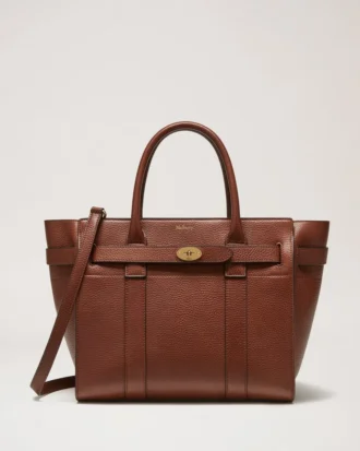 Small Zipped Bayswater Ek tvåfärgad Small klassisk korn