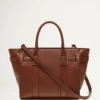Small Zipped Bayswater Ek tvåfärgad Small klassisk korn