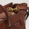Small Zipped Bayswater Ek tvåfärgad Small klassisk korn