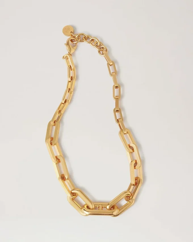 Softie Chunky Halsband Guldpläterad mässing Dam Softie Chunky Halsband Guldpläterad mässing Dam