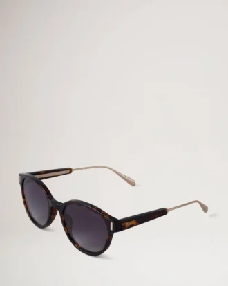 Taylor solglasögon Havana Bio Acetat & Metall Dam