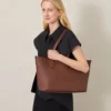 Tree Tote Bright Oak Heavy Grain Women