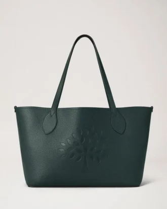 Tree Tote Mulberry Green Heavy Grain Women