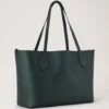 Tree Tote Mulberry Green Heavy Grain Women