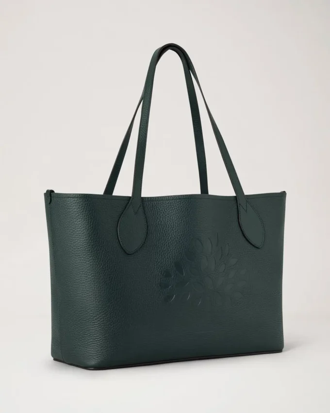 Tree Tote Mulberry Green Heavy Grain Women