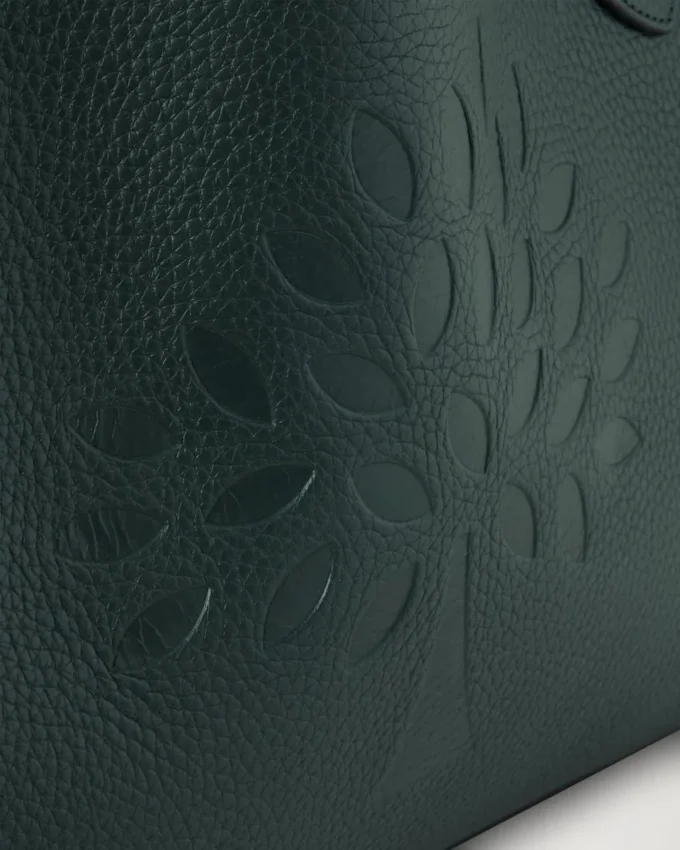 Tree Tote Mulberry Green Heavy Grain Women