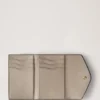 Vikbar plånbok för flera kort, Cashmere Taupe, Small Classic Grain