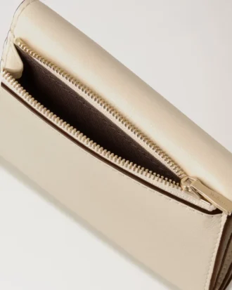 Vikbar plånbok för flera kort Eggshell Micro Classic Grain