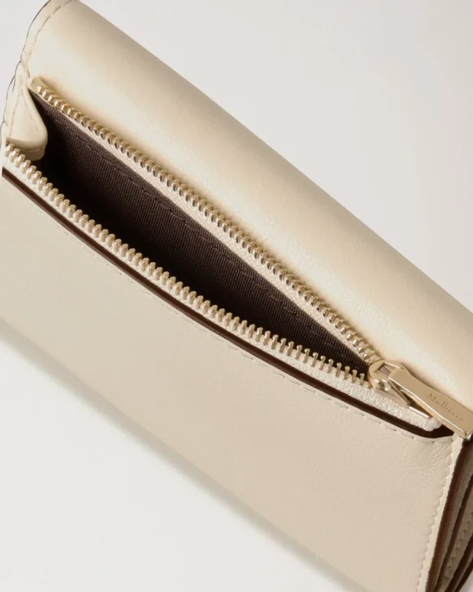 Vikbar plånbok för flera kort Eggshell Micro Classic Grain