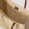 Virkad väska i naturfärgad raffia – sommarutgåva Virkad väska i naturfärgad raffia – sommarutgåva