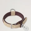 XS läderhalsband Dune & Oxblood Small Classic Grain XS läderhalsband Dune & Oxblood Small Classic Grain